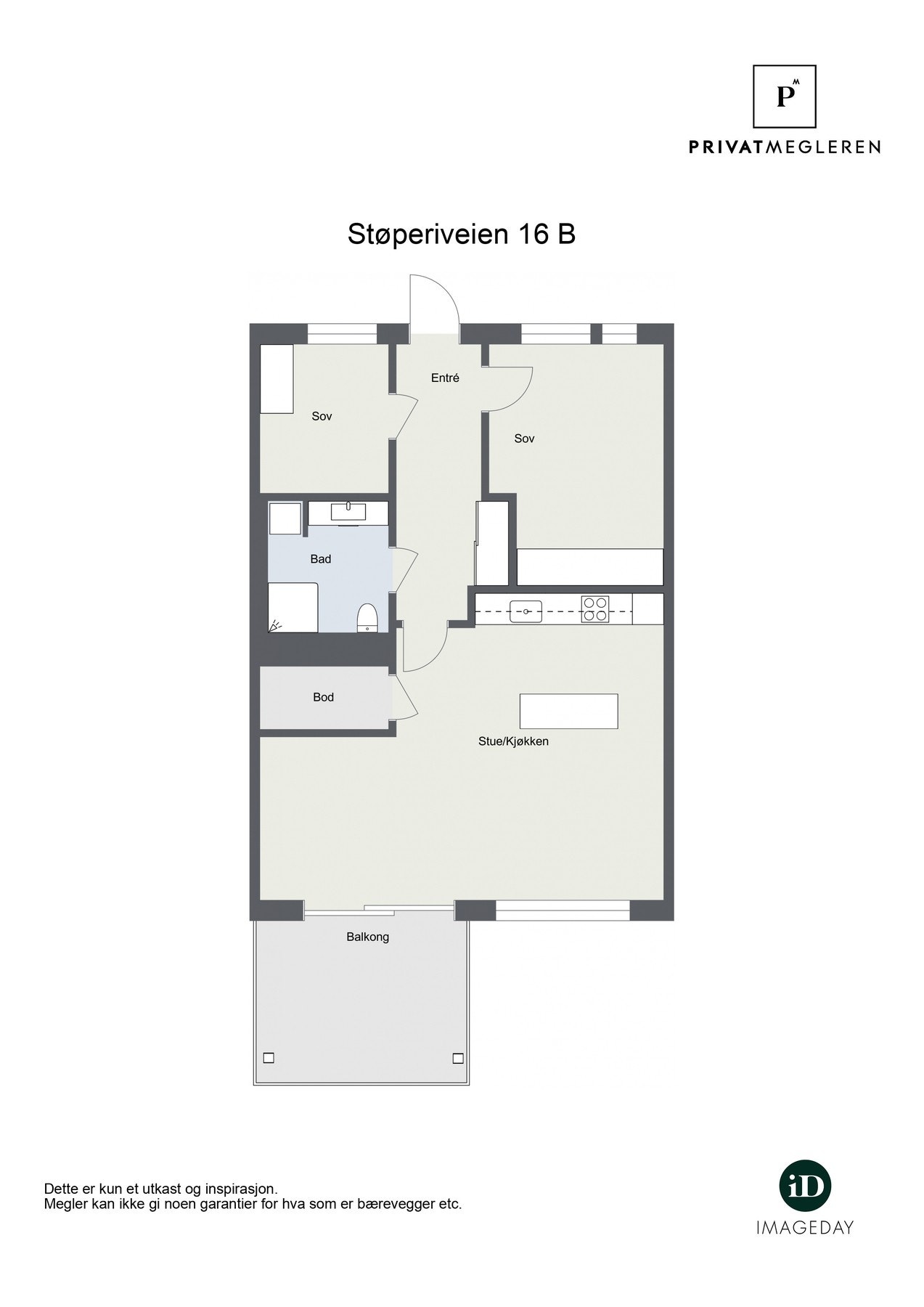 Plantegning Galleribilde