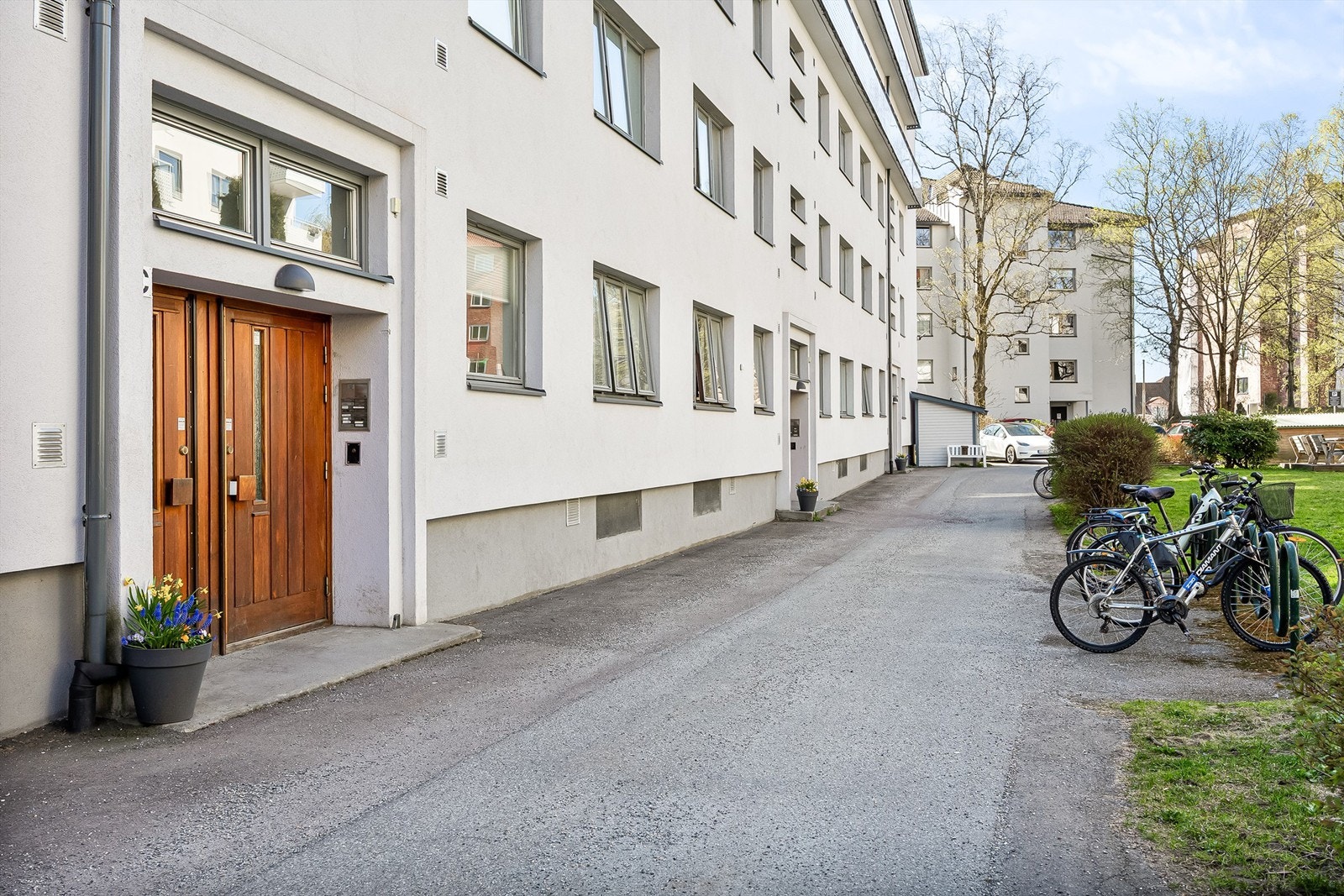 Hyggelig inngangsparti. Galleribilde