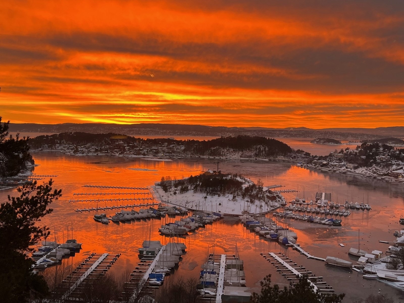 På første rad mot fantastiske solnedganger! (bilder fra selger). Galleribilde