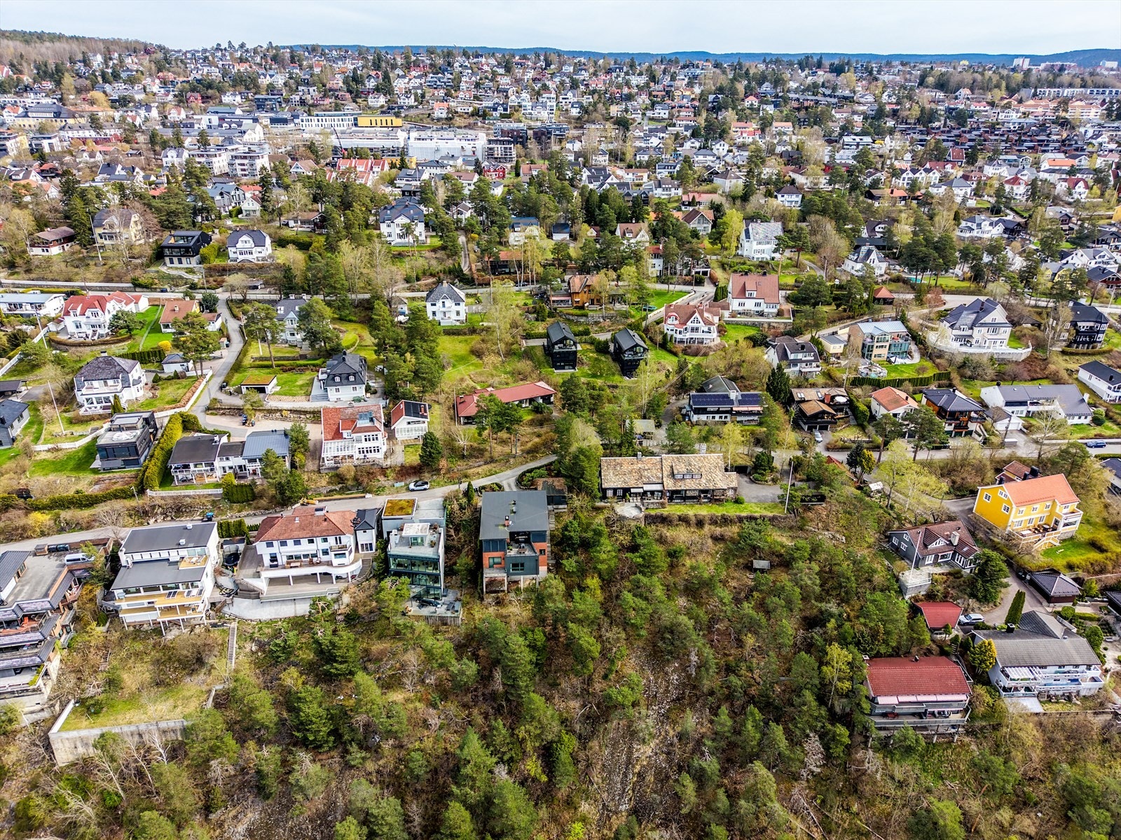 Dette villaområdet oppfattes av mange som et av Oslos flotteste bo og utsiktsområder. Galleribilde
