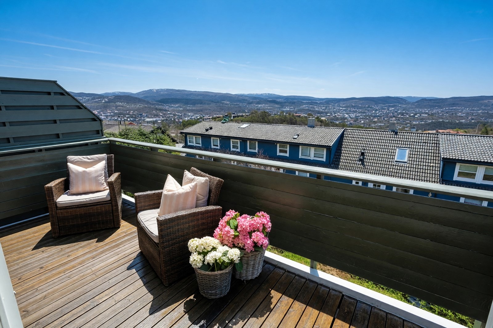 Herfra er det nydelig panoramautsikt. Galleribilde