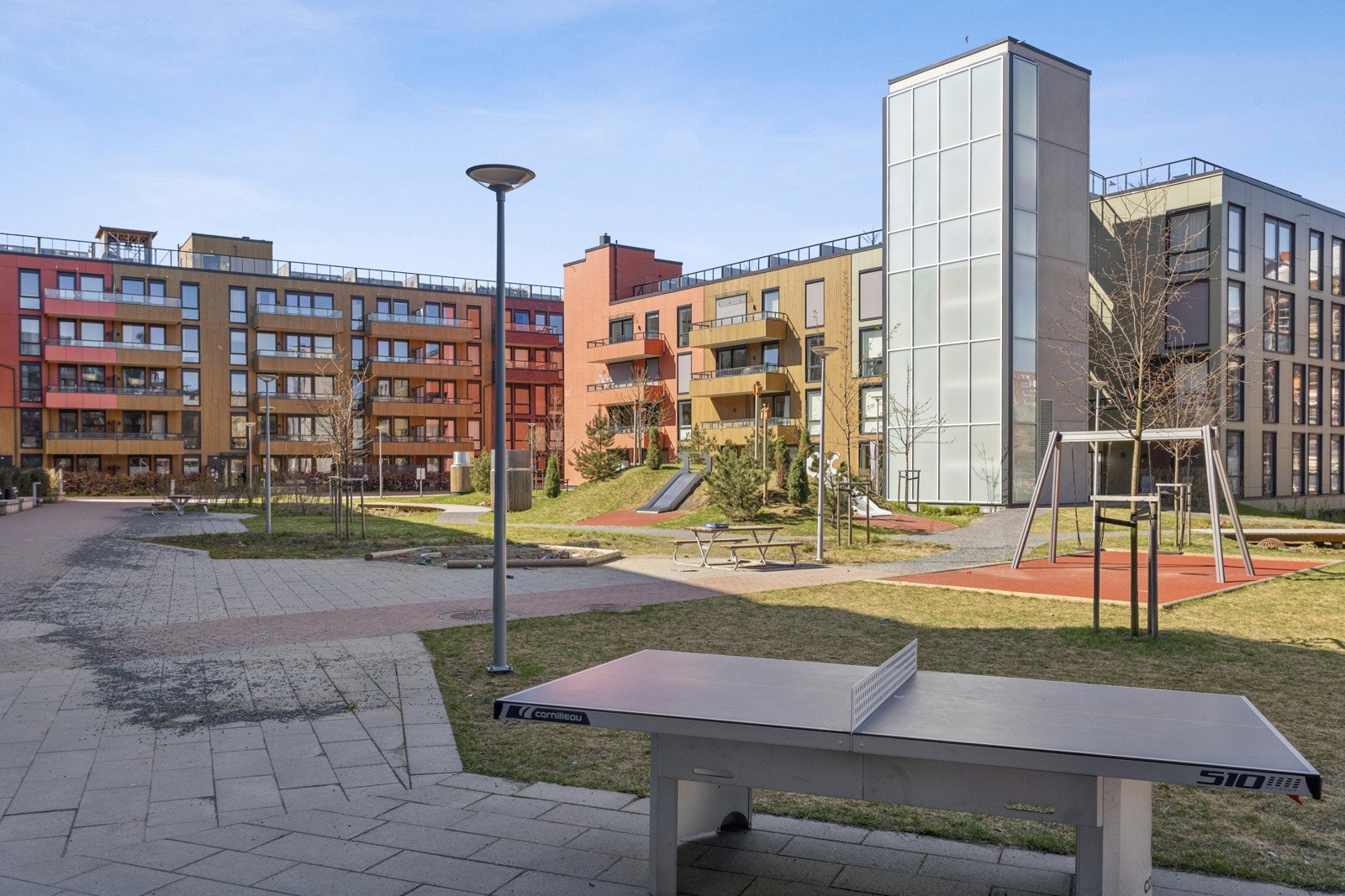 Fra borettslagets skjermede gårdsrom Galleribilde
