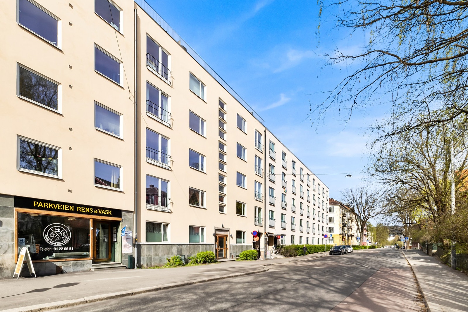 Fasade Fagerborggata 6. Galleribilde