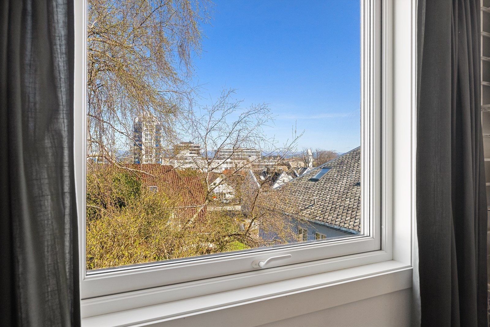 Utsikt fra hovedsoverommet. Galleribilde