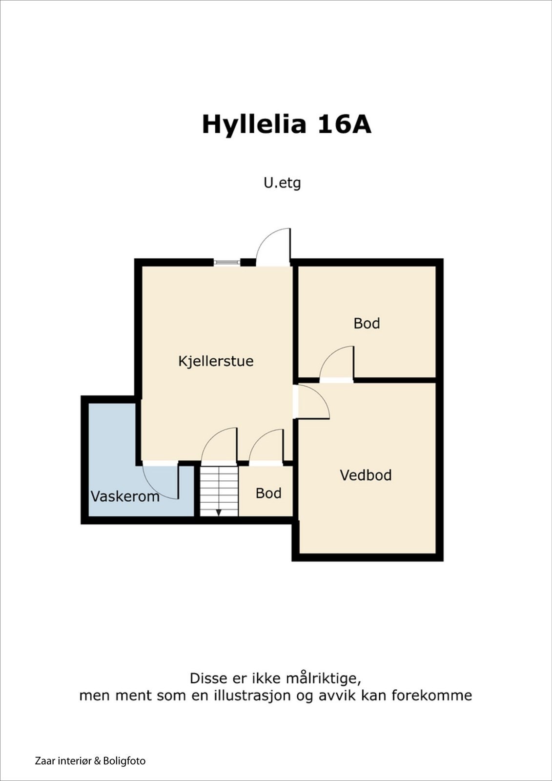 Plantegning | Underetasje. Galleribilde