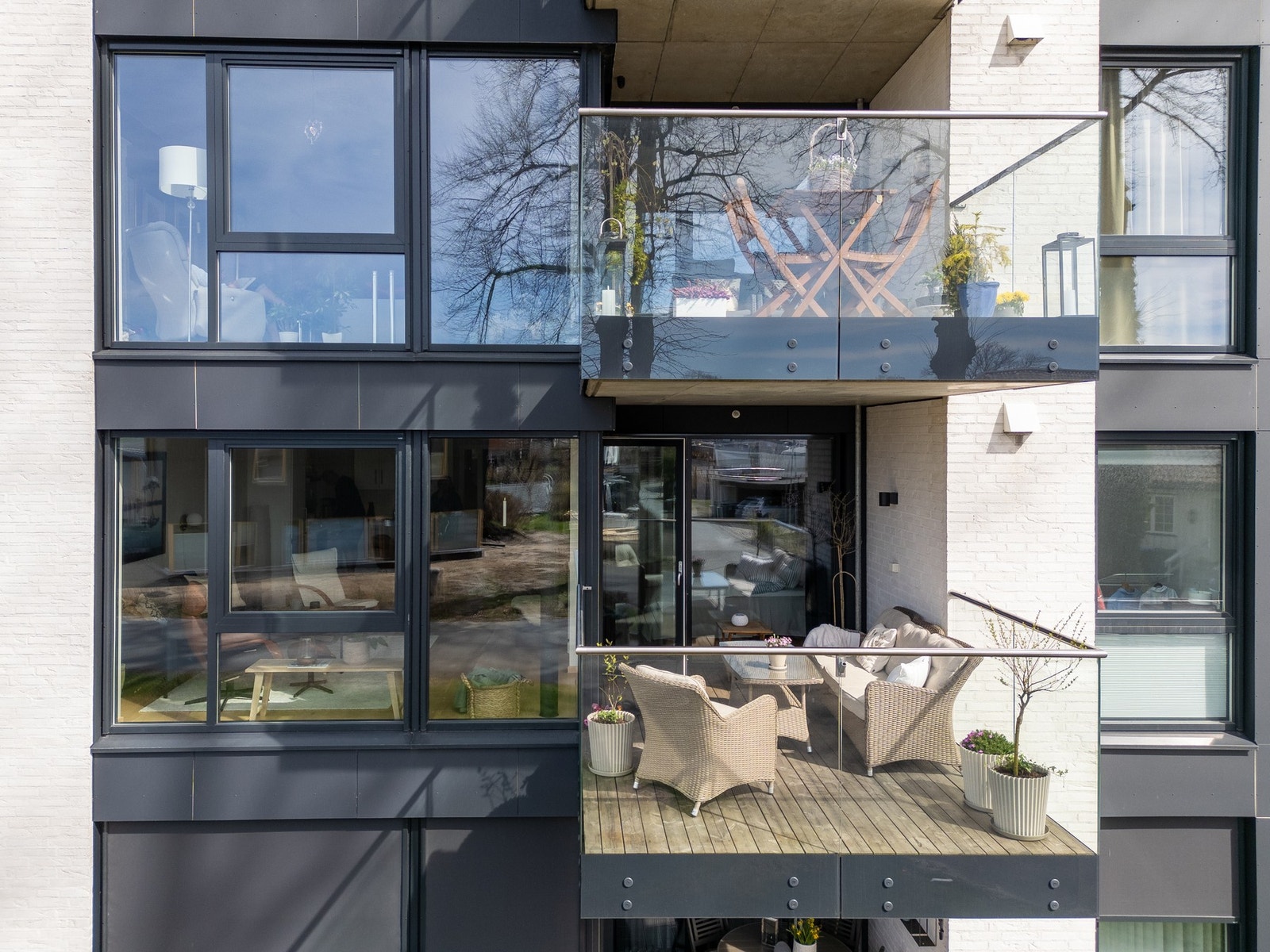 Dette er en god plassering i bygget med utsikt over nærområdet. Galleribilde