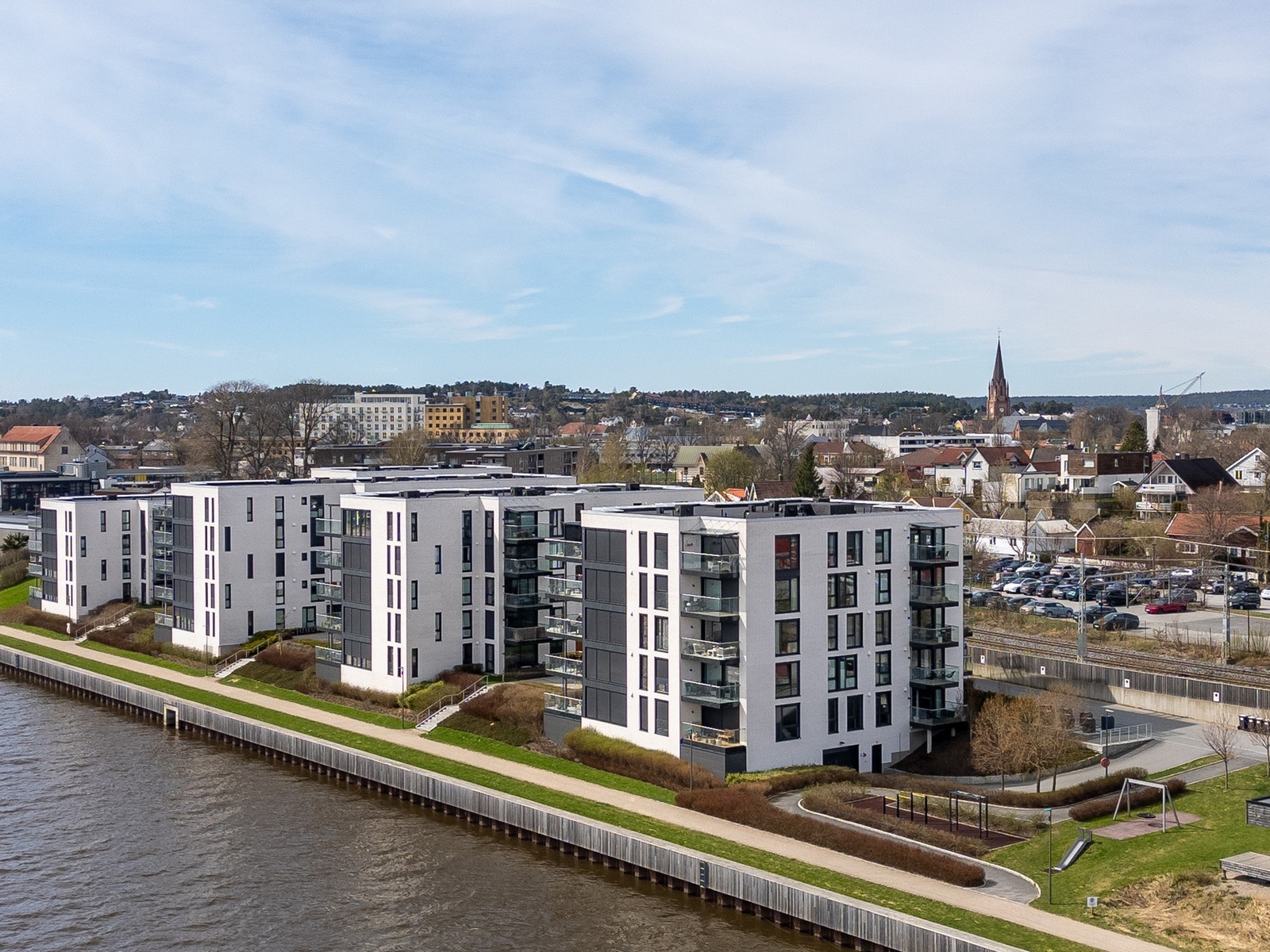 Bellevue Brygge er et godt og populært sted å leve med kort vei til alt. Galleribilde