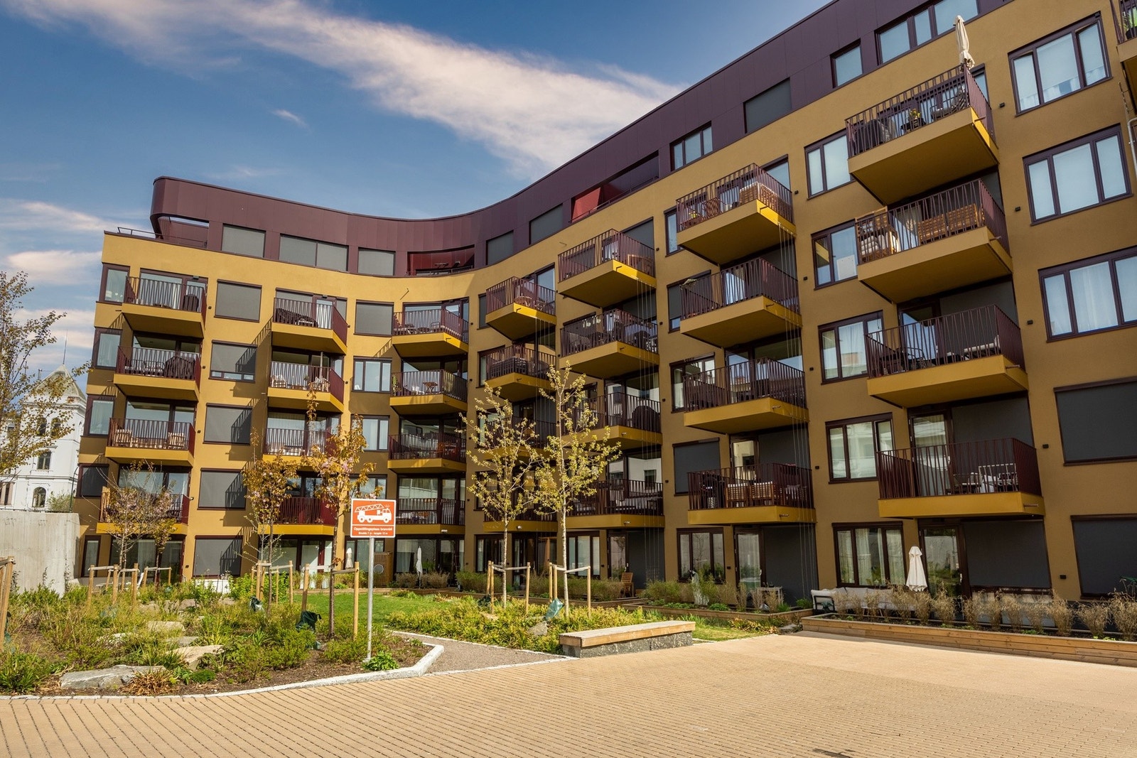 Moderne nybygg fra 2024. Galleribilde
