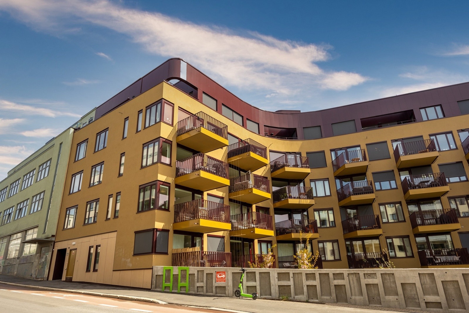 Svært populært område på Torshov. Galleribilde