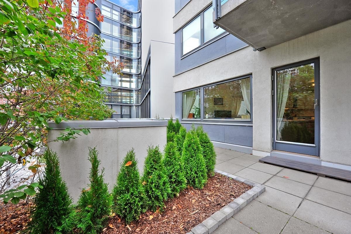 Privat uteareal Galleribilde