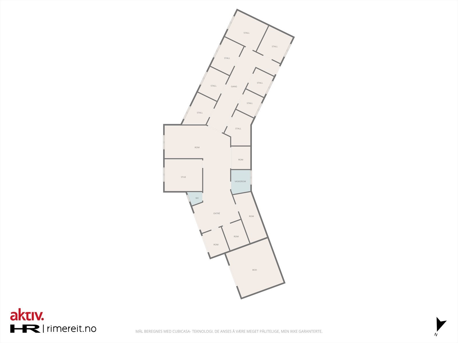 Plantegning 2. etasje - Uthus Galleribilde