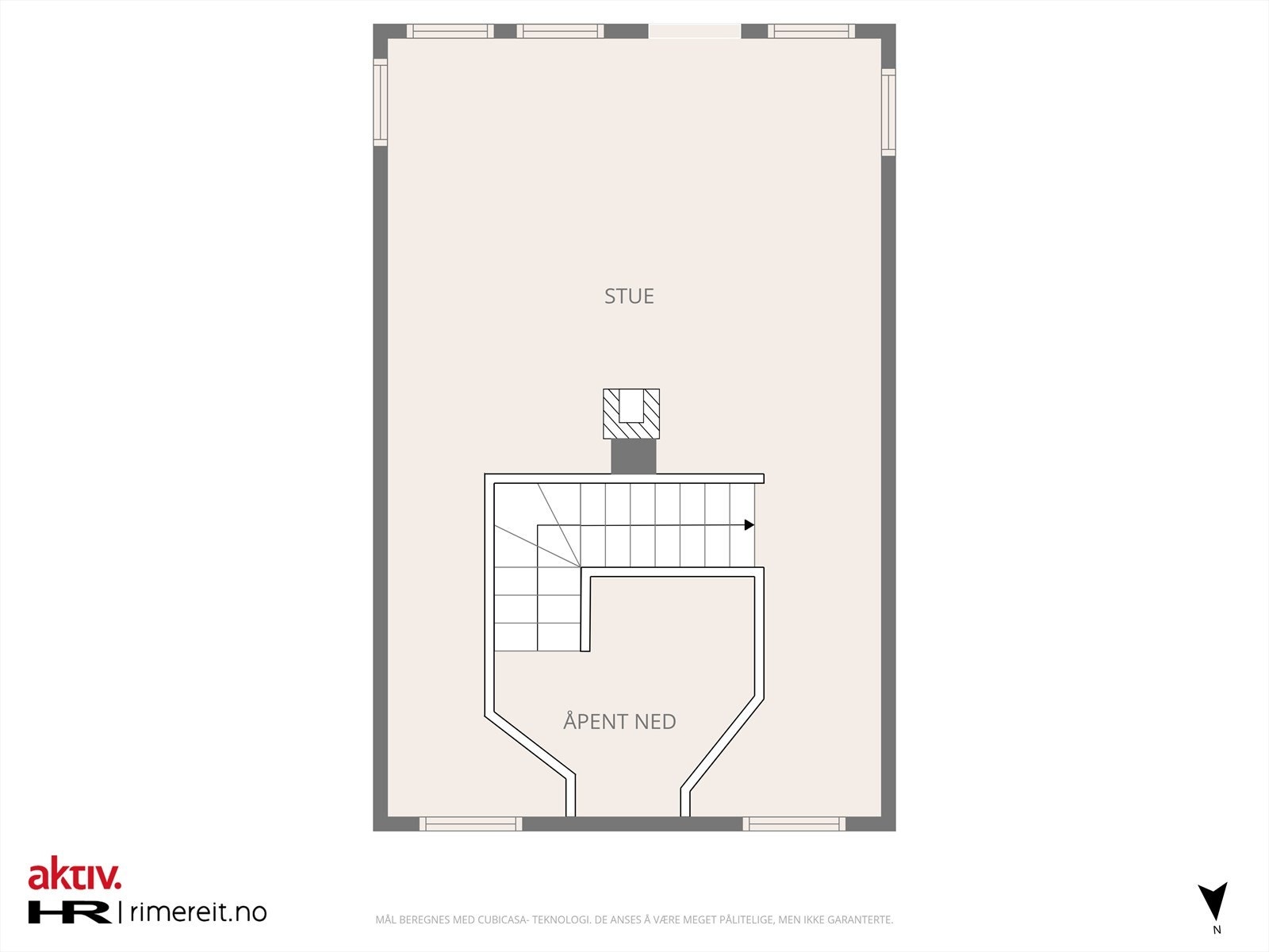 Plantegning 2. etasje Galleribilde