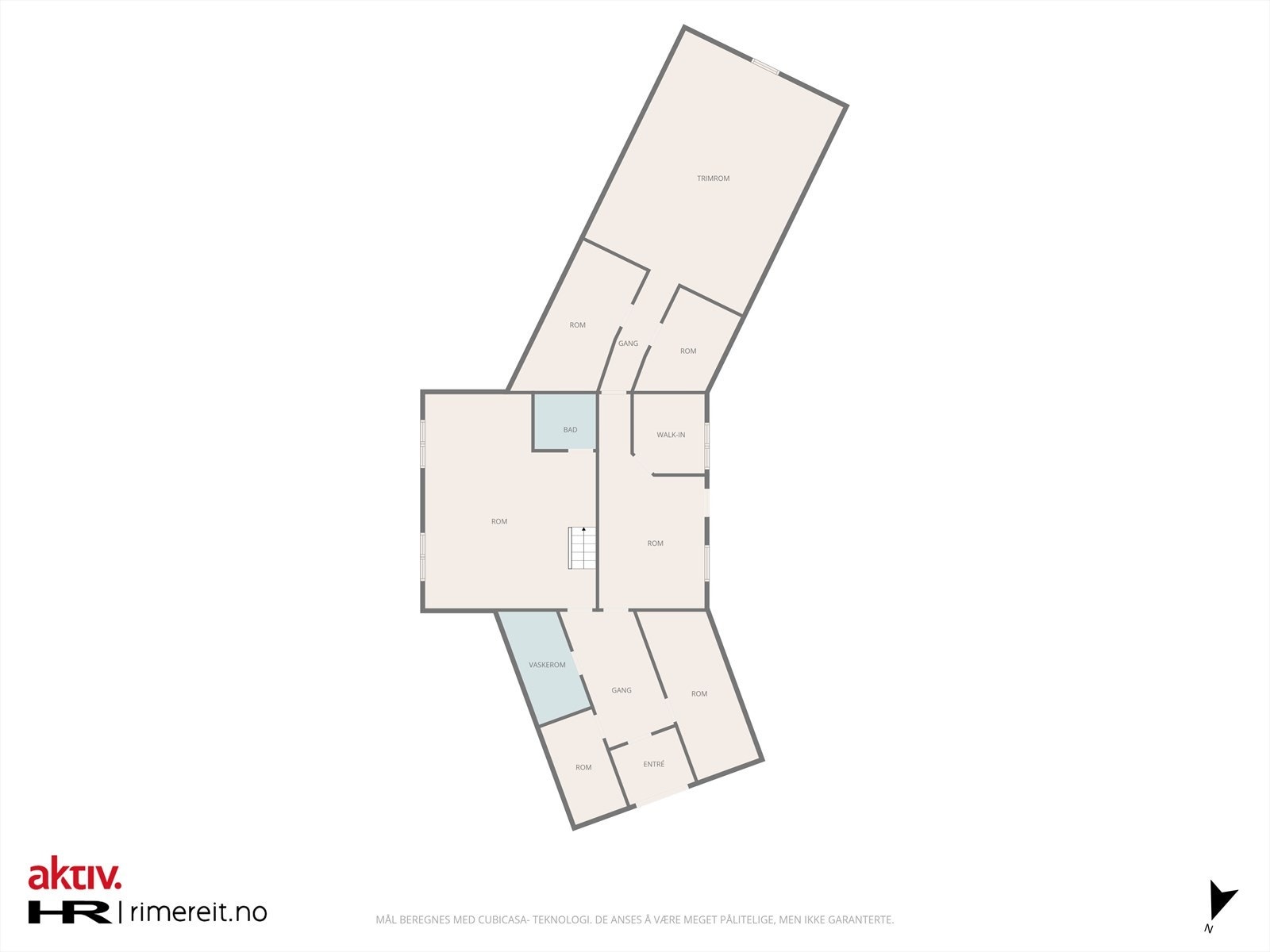 Plantegning 3. etasje (uthus) Galleribilde