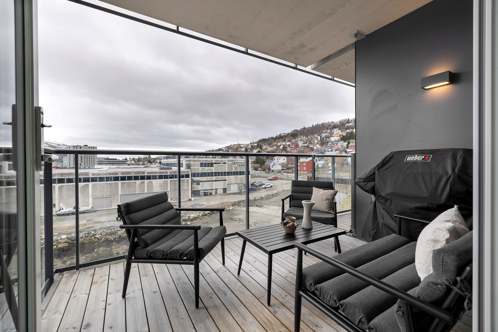 Balkong på 9 kvm Galleribilde