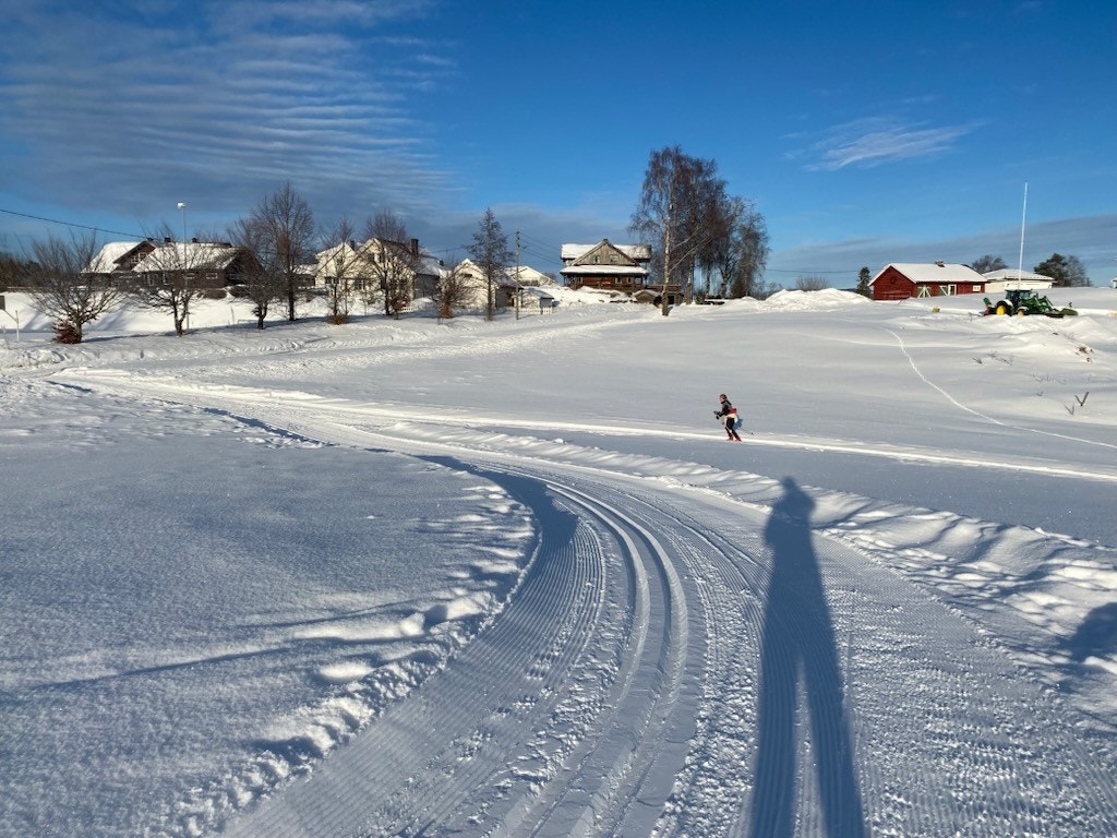 Vinterstid kan du starte skituren rett fra dørstokken, med ski-in/out til løypenettet mot Mylla og Nordmarka. Galleribilde