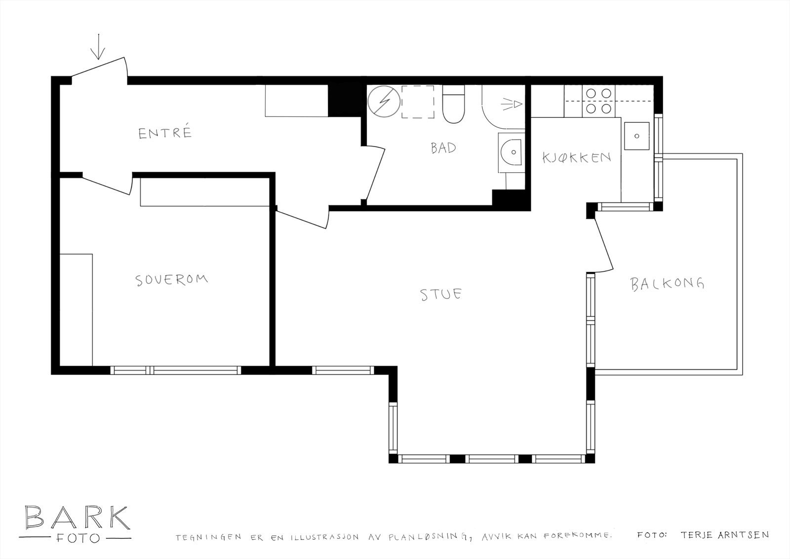 Planoversikt. Galleribilde