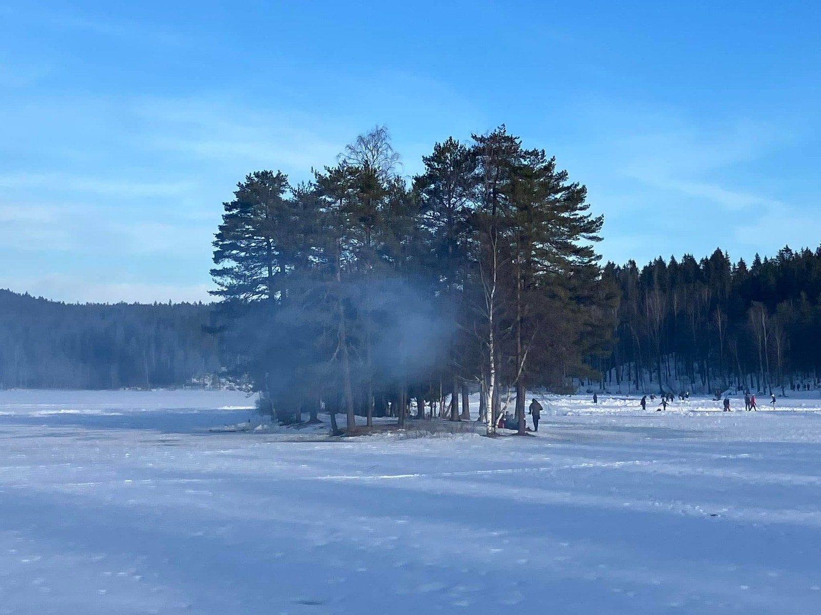 Sognsvann på vinterstid! Galleribilde