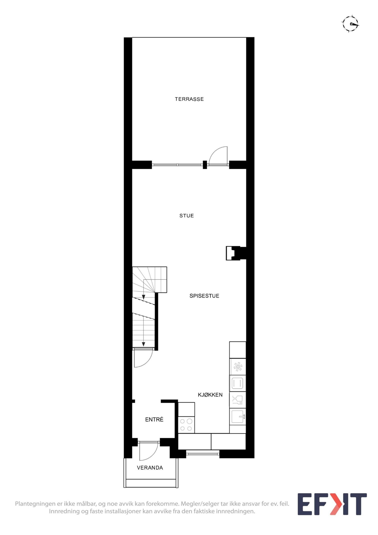 Planskisse 1.etasje Galleribilde