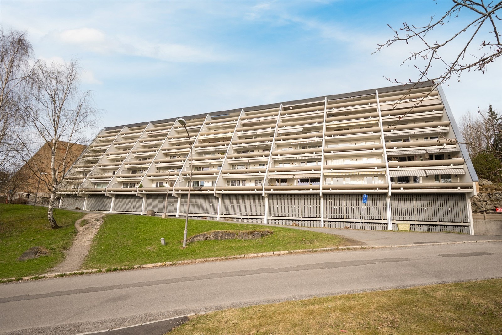 Karakteristisk arkitektur for området. Galleribilde