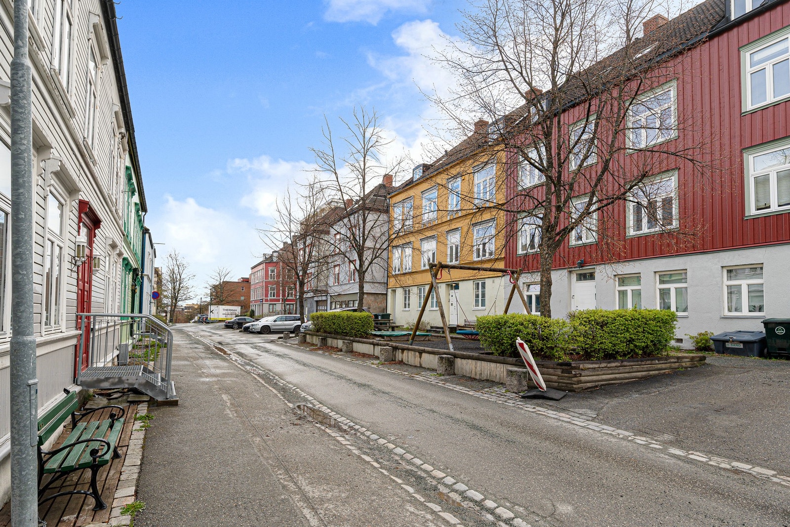 Leiligheten har kort avstand til både NTNU og Solsiden. Galleribilde
