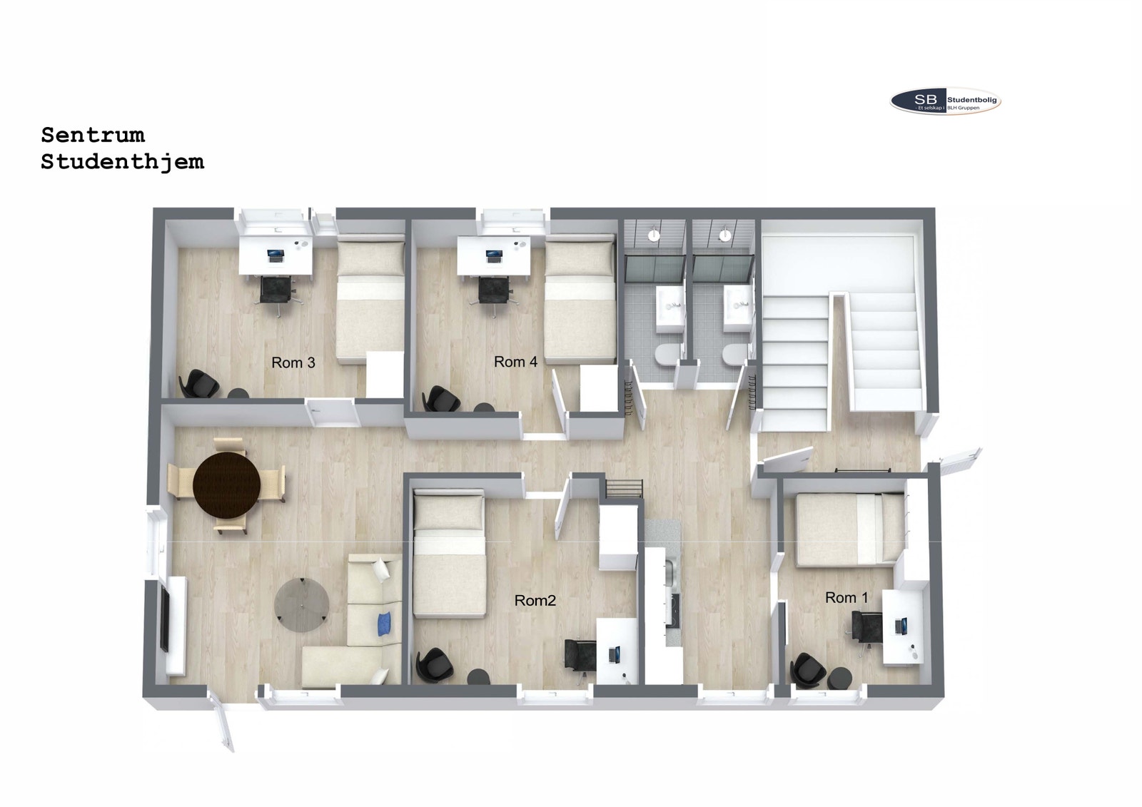 Plantegning Galleribilde