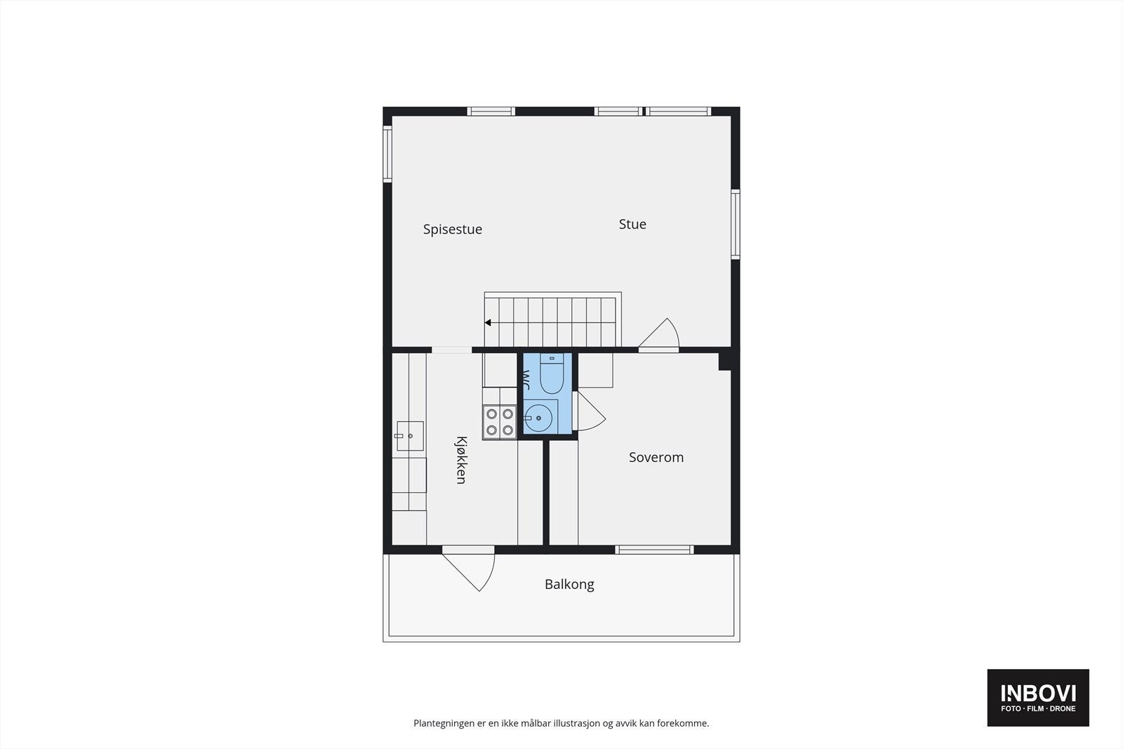 Plantegning 2. etasje Galleribilde
