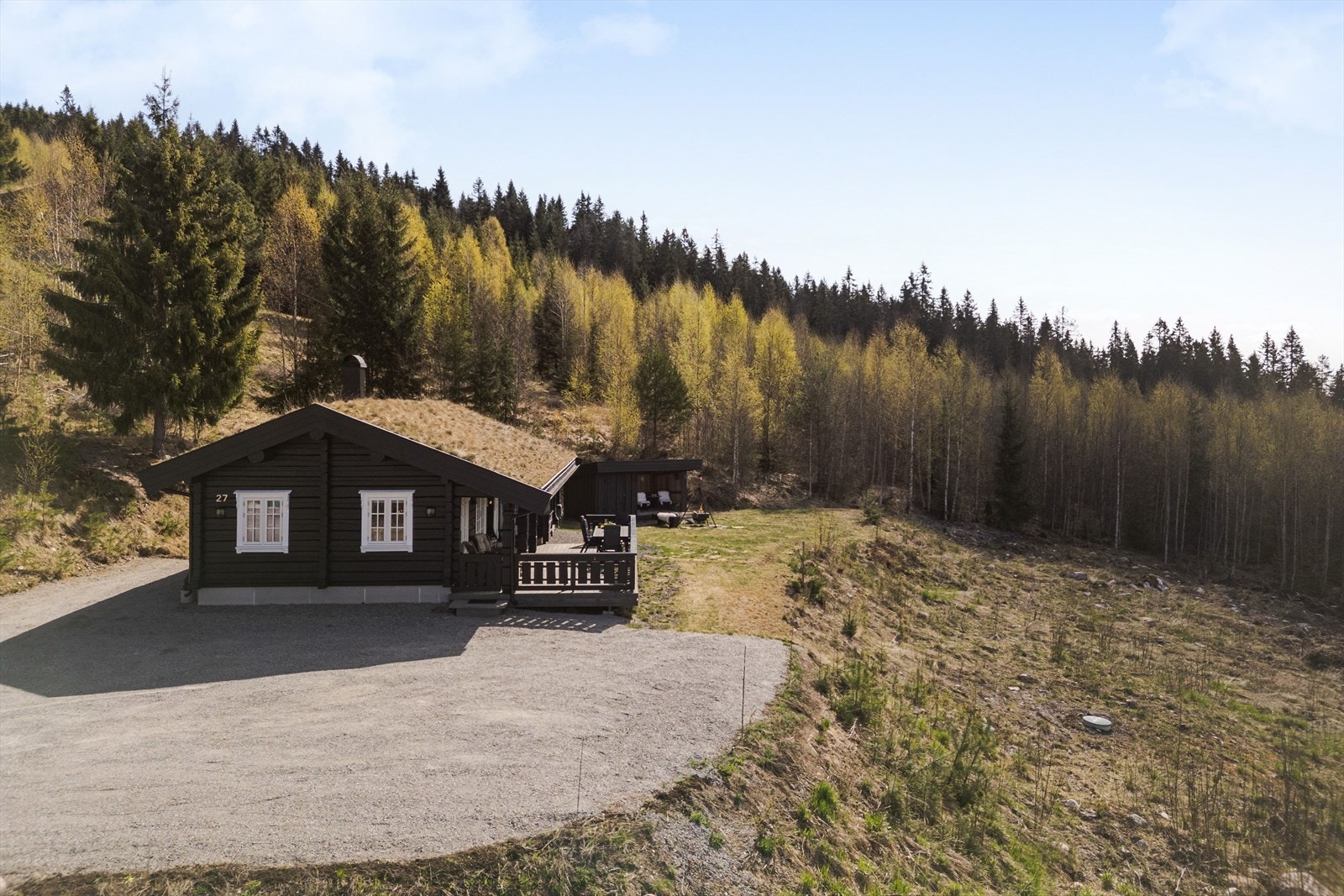Hytta har en nyere og velholdt standard. Galleribilde
