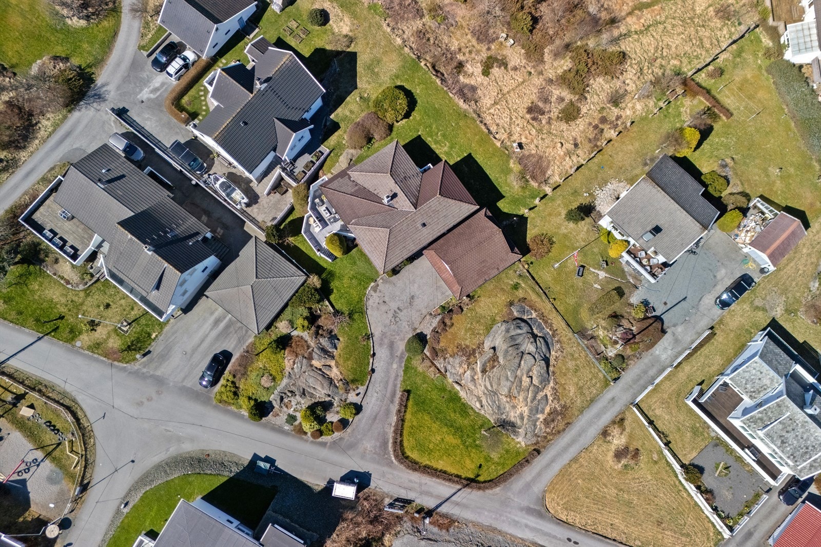 Dronebilde. Galleribilde