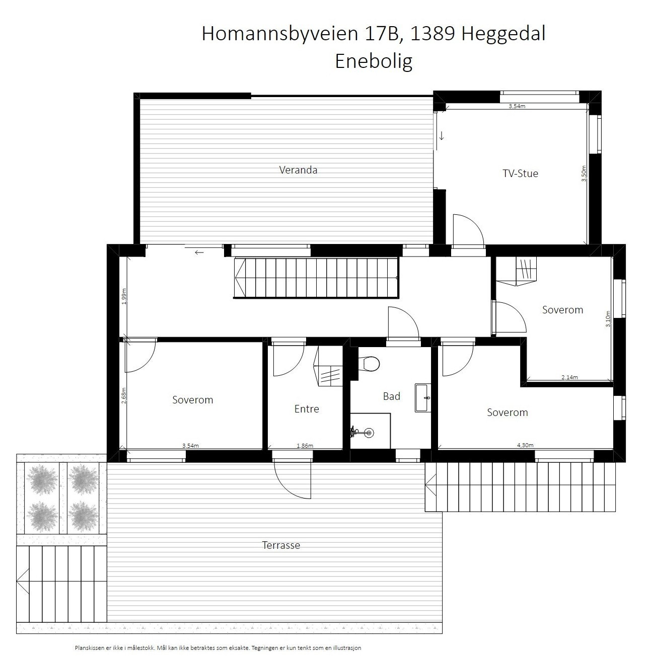 Plantegning 1. etasje. Galleribilde