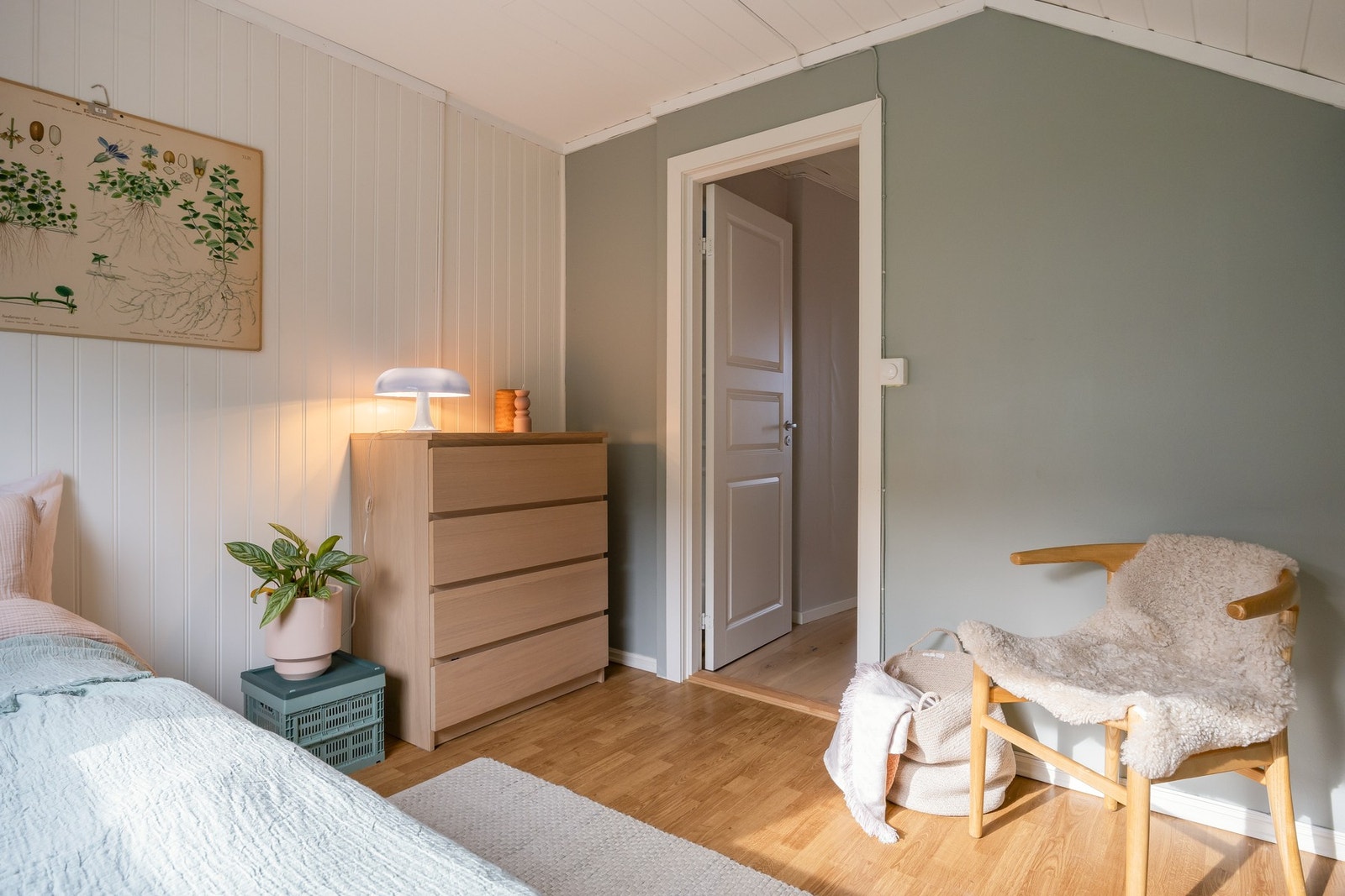 Soverom 3 i 2.etasje på 7,7m². Galleribilde