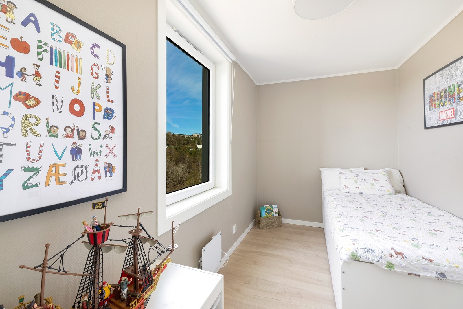 Leiligheten har to romslige soverom. Galleribilde