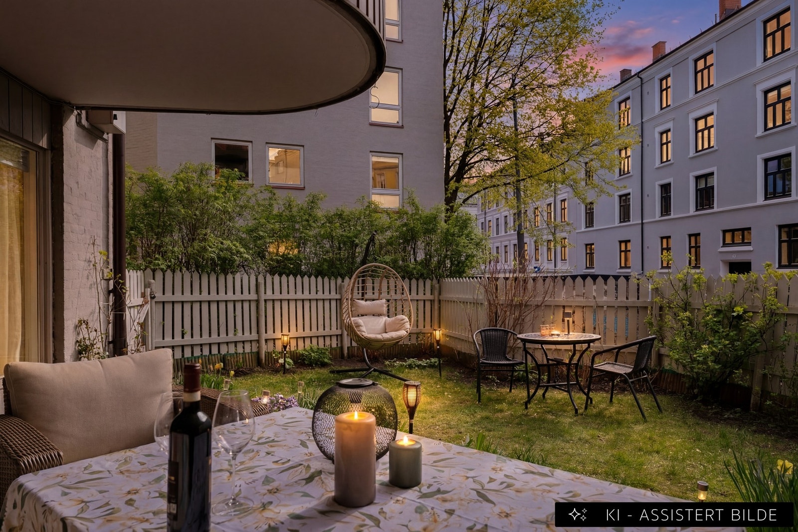 Kveldsstemning Galleribilde