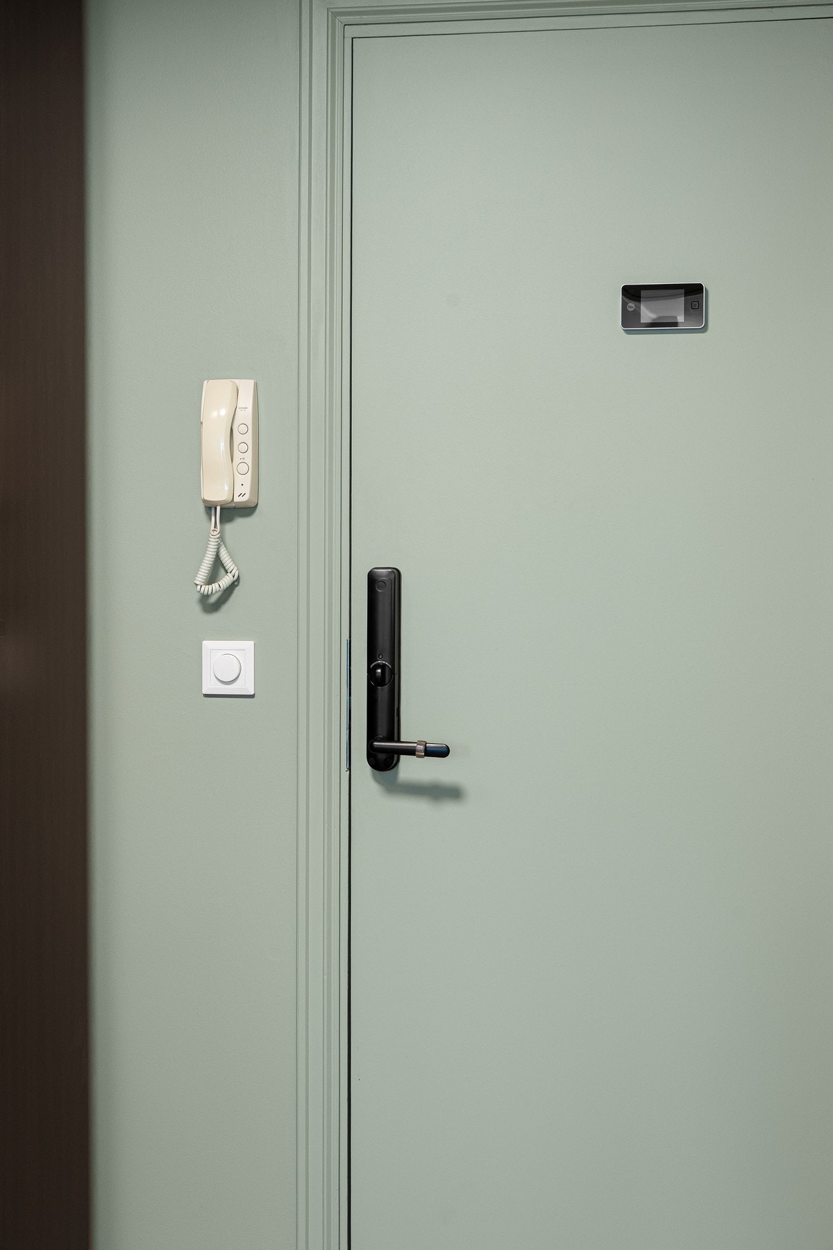 Yale doorman gir enkel adkomst uten nøkkel. Galleribilde
