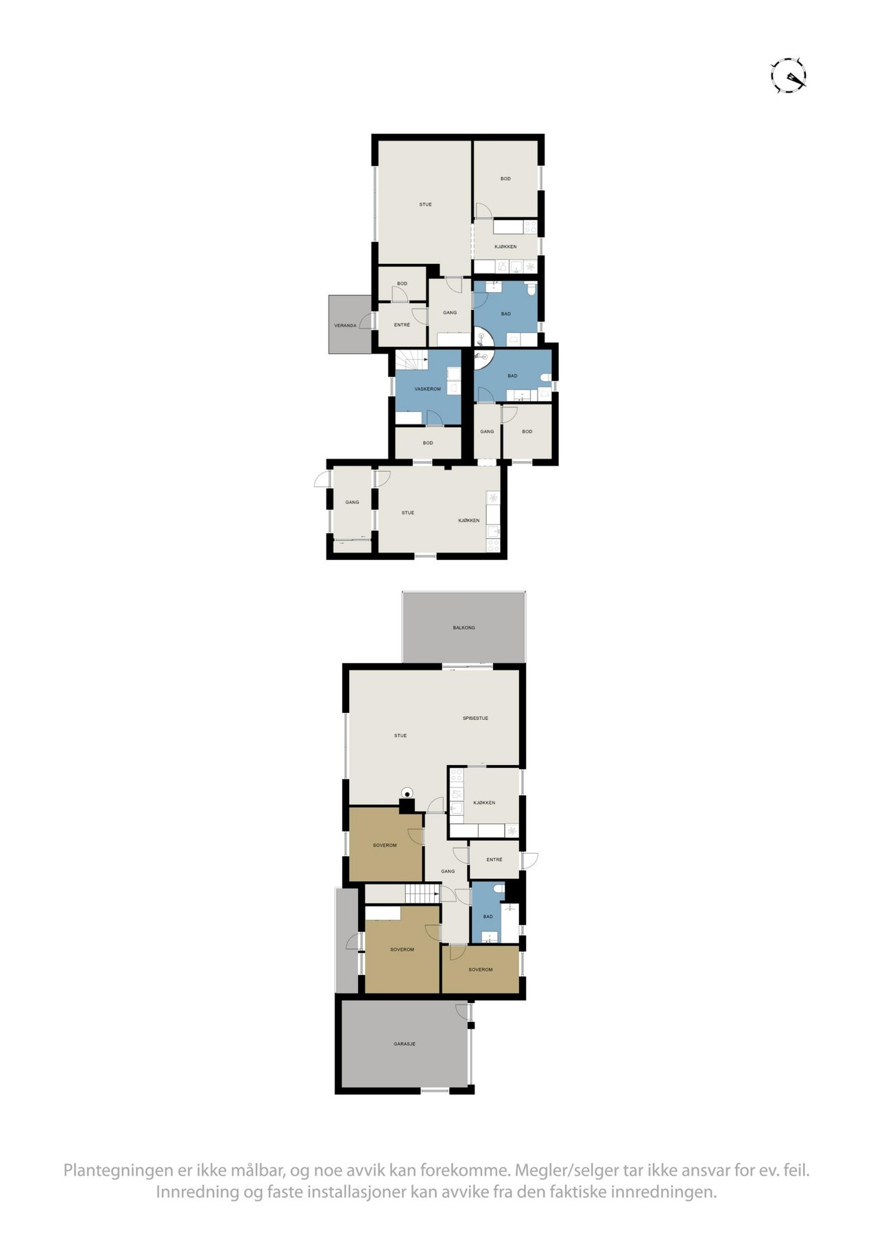 Planskisse - Oversikt. Galleribilde