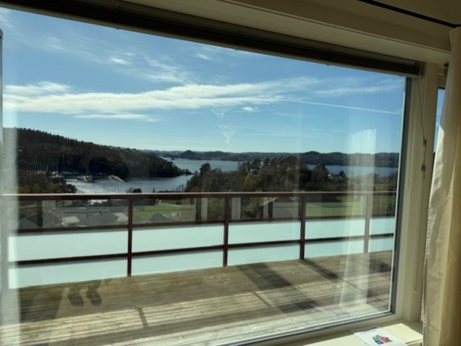 Utsikt fra stua Galleribilde