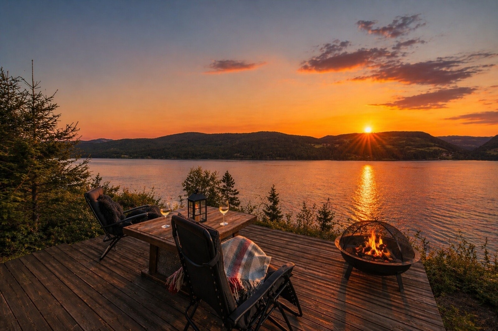 Vakker panorama mot sjøen! Eiendommen ligger rolig til i Verrasundet, bare få meter fra sjøen. Bildet er digitalt bearbeidet og ment som illustrasjon. Avvik kan forekomme. Galleribilde