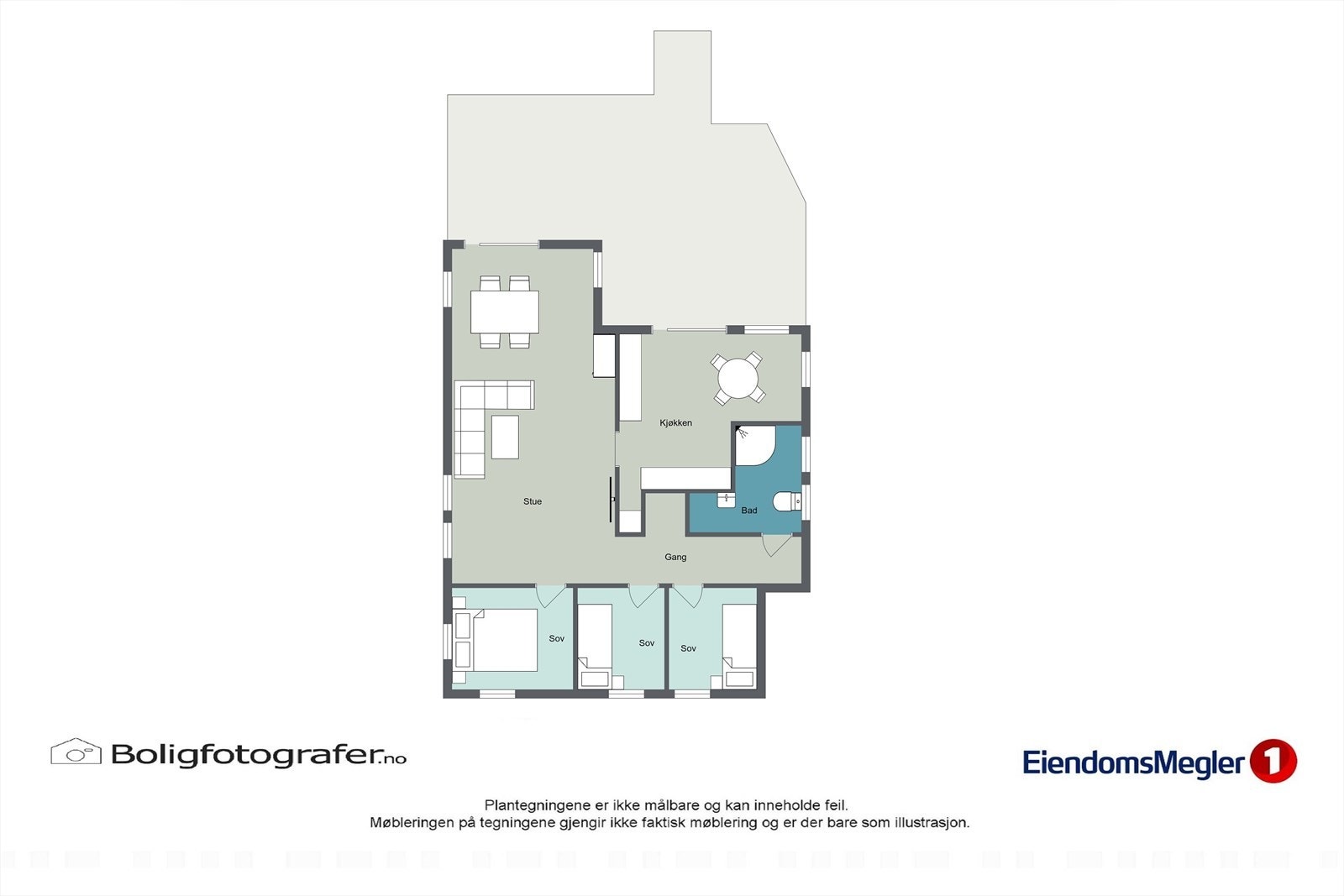 Plantegning av hytte Galleribilde
