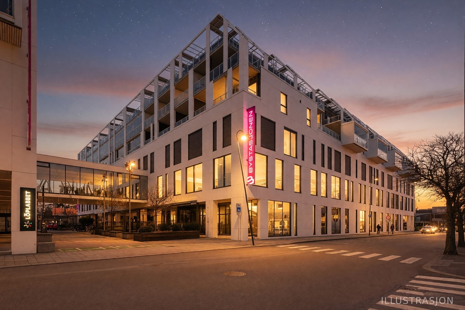 Leiligheten er en del av et veletablert sameie, i et moderne leilighetsbygg med umiddelbar nærhet til alt av servicetilbud. (Illustrasjonsbilde av KI kan inneholde feil) Galleribilde