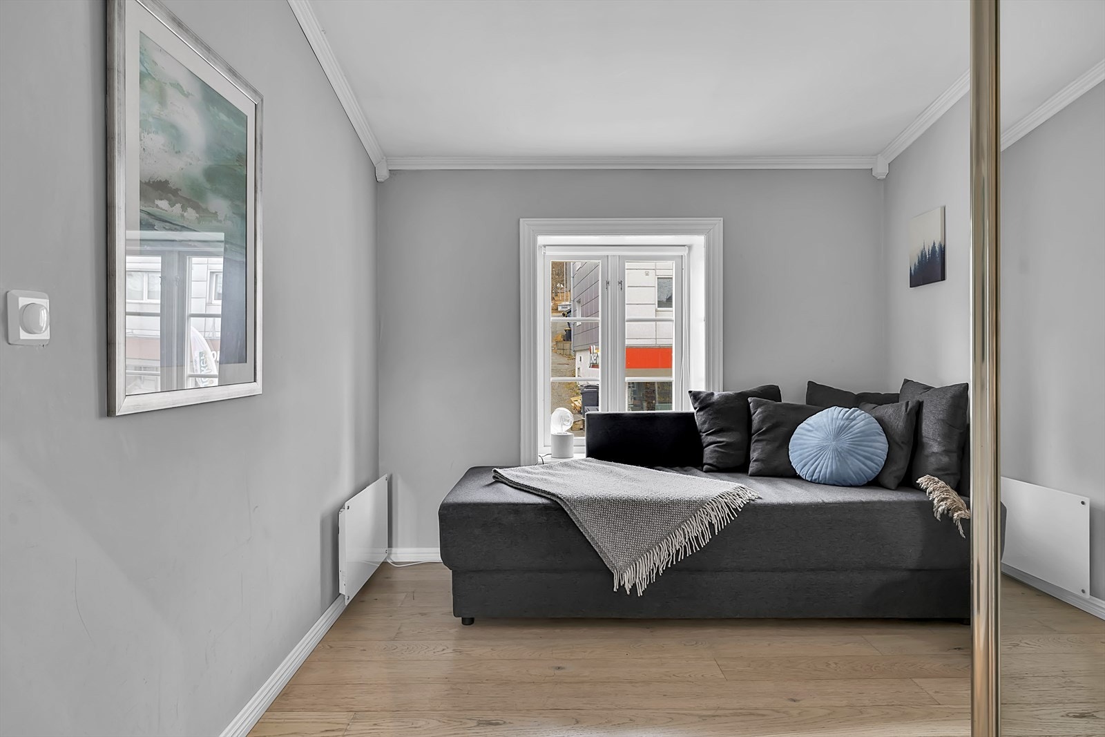 Her er det enkelt å innrede med ønsket møblement. Galleribilde