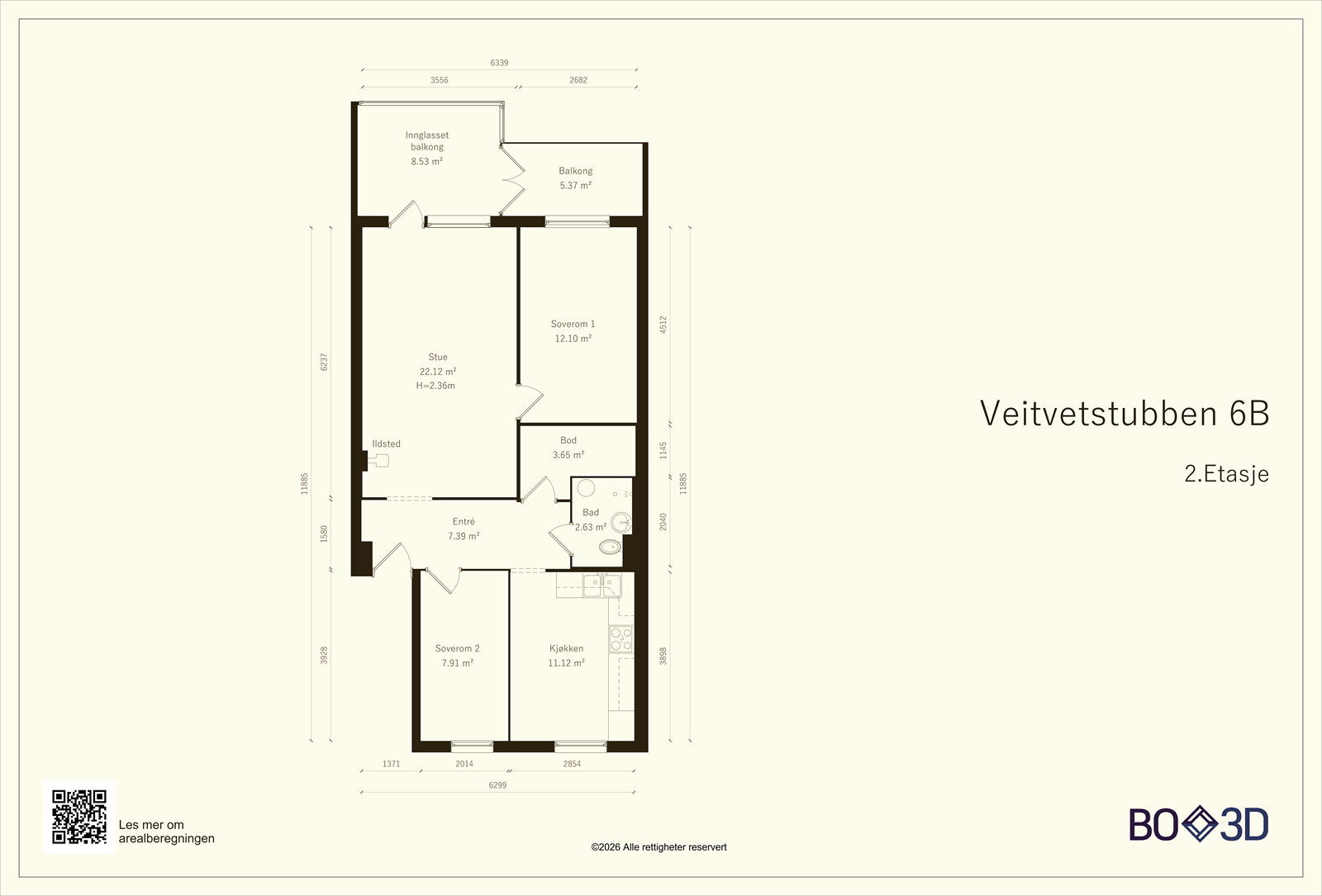 Plantegning. Galleribilde