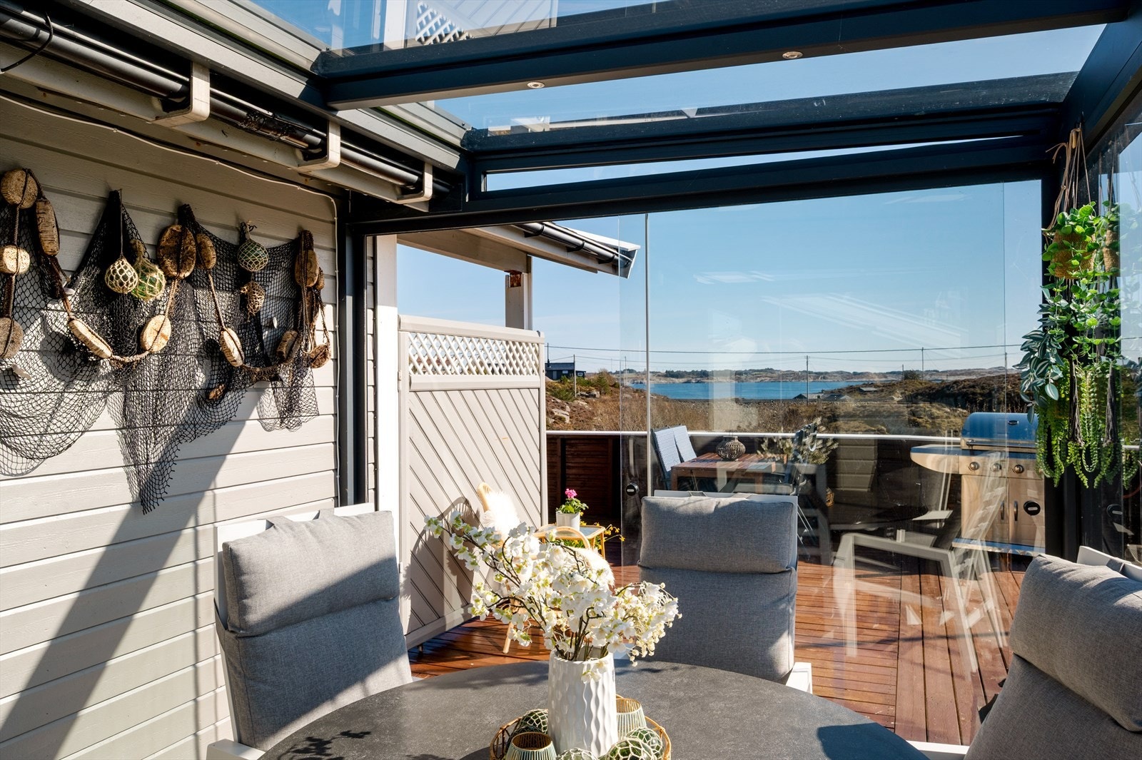 Dette blir som et ekstra rom til hytten på sommertid. Galleribilde