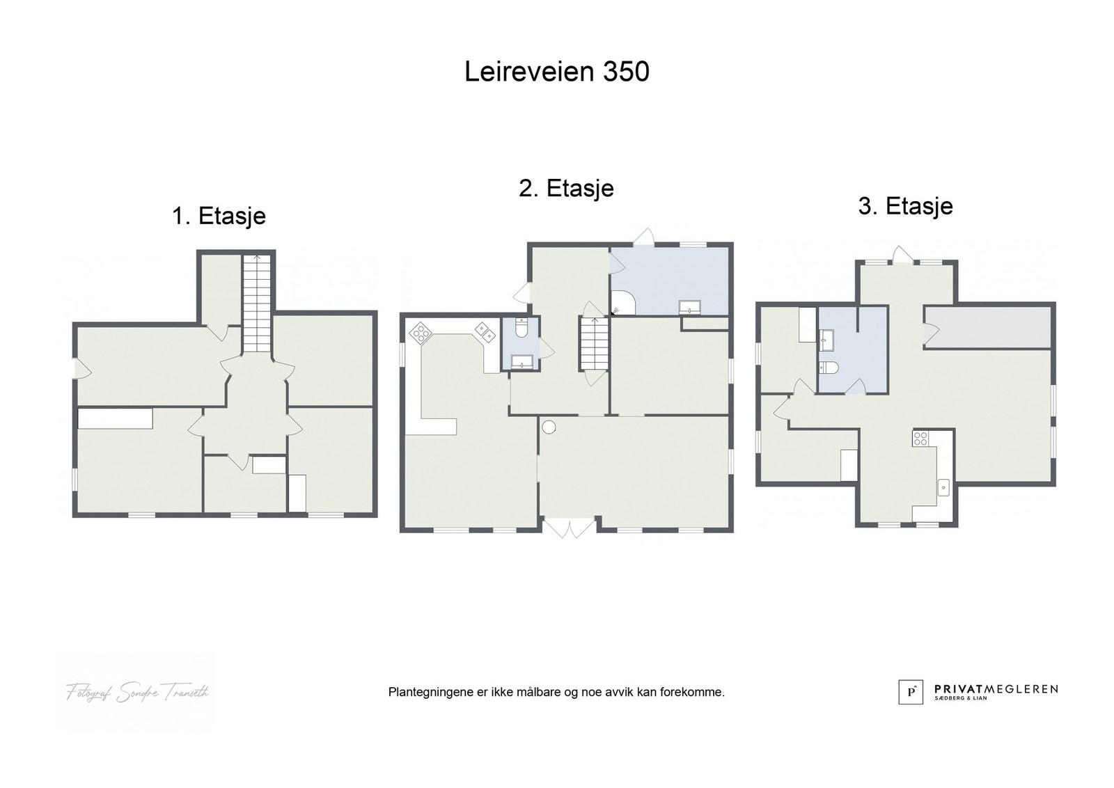 Loftsetasje er ikke godkjent som separat boenhet, og blendet innvendig trappeløp til denne etasjen bør åpnes for å samsvare med godkjent bruk. Galleribilde