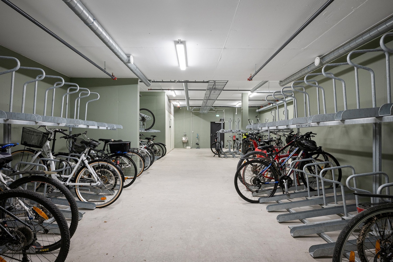 Felles sykkelbod til bruk for beboerne Galleribilde