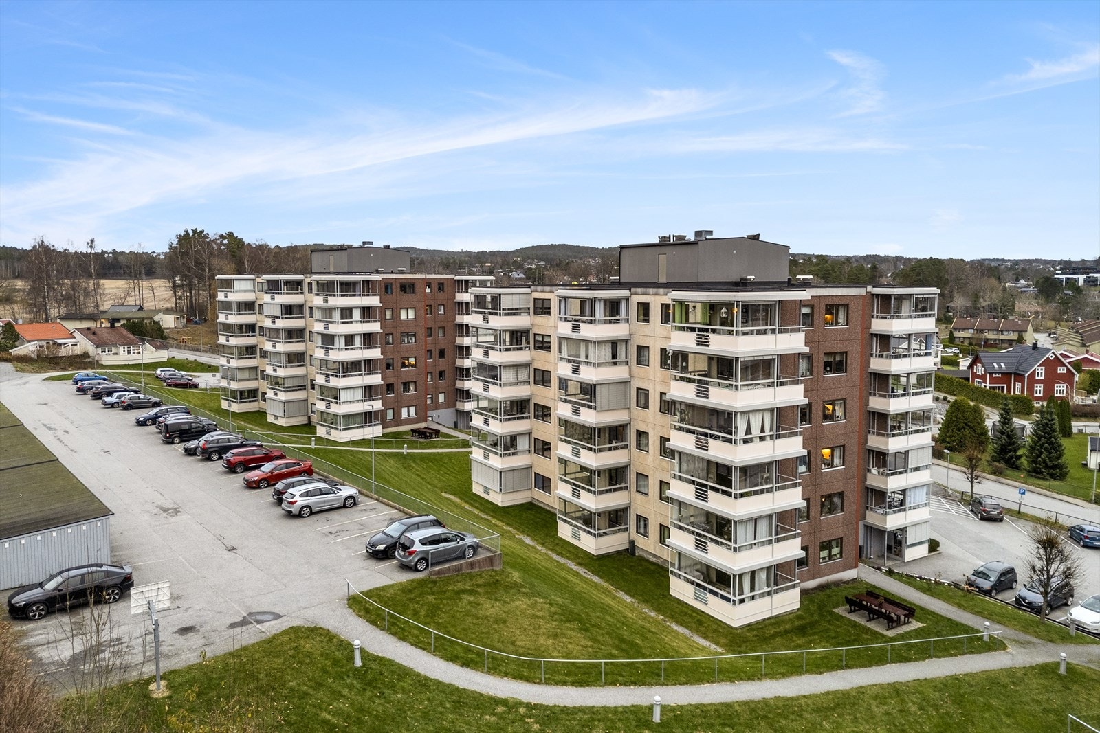 Området har gode turmuligheter med nærhet til skogen. Galleribilde