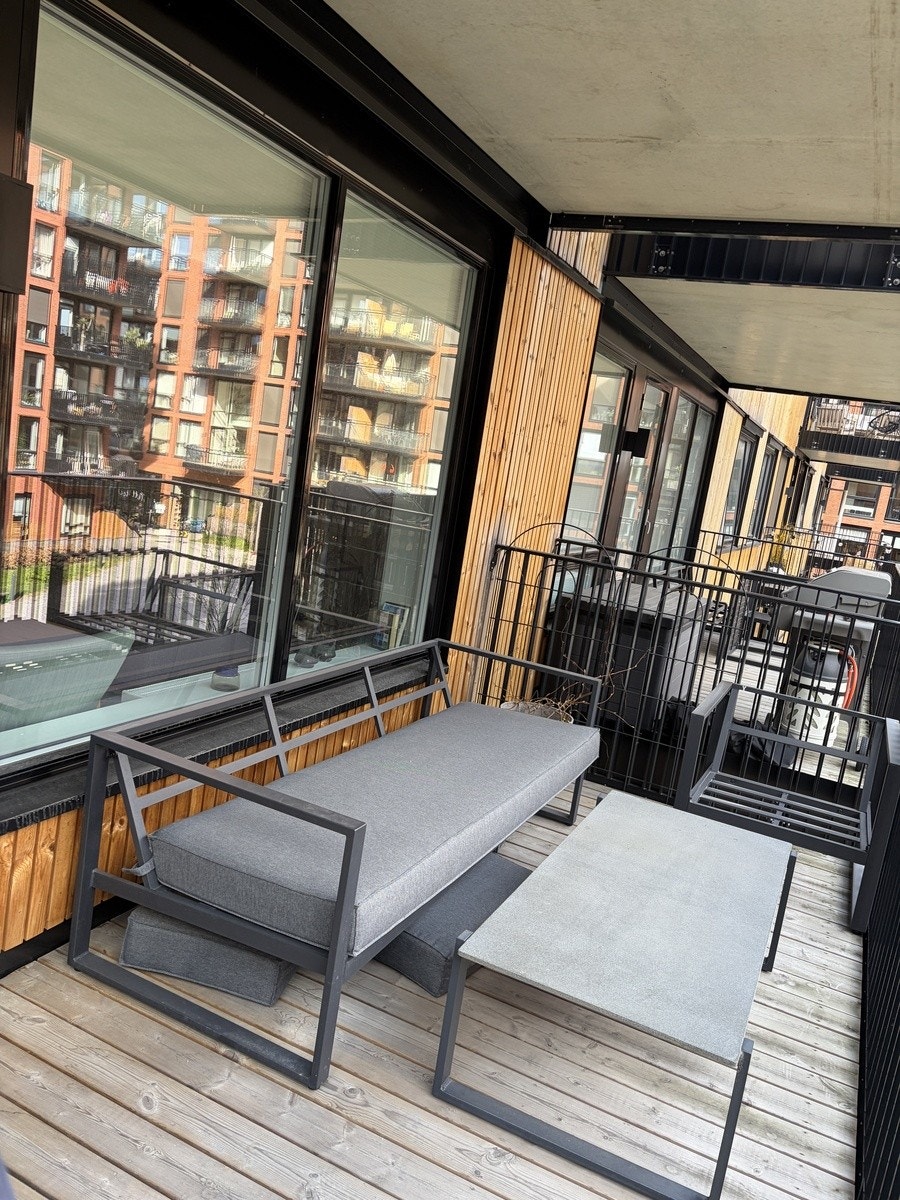 Balkong 8 m2 Galleribilde