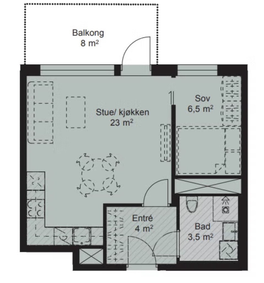 Planløsning Galleribilde