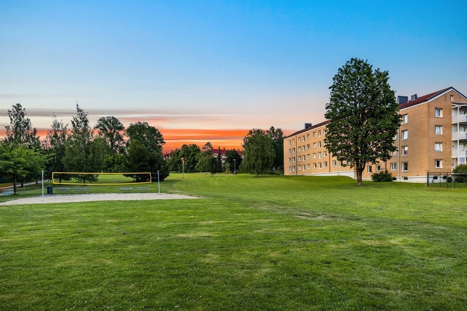 Sommerkveld på Etterstadsletta Galleribilde