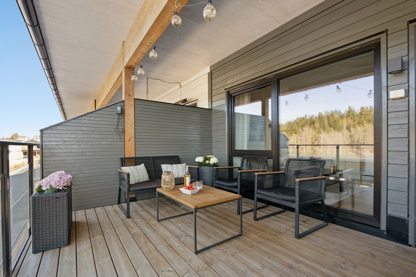 Meget fint balkong på ca. 14,5 kvm Galleribilde