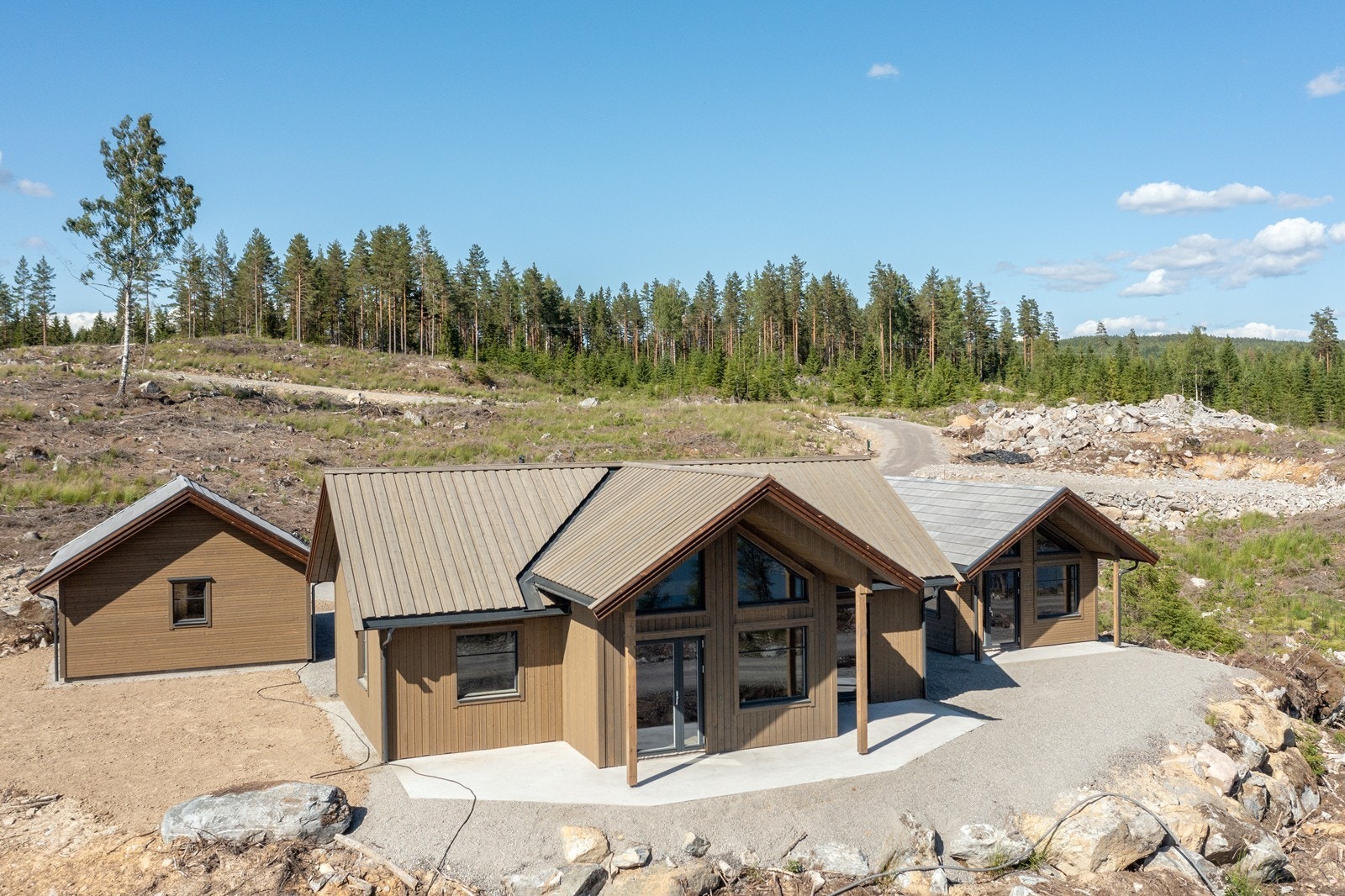 En flott fritidseiendom på Kvile hyttefelt med en fantastisk beliggenhet rett ved den vakre innsjøen Skjervangen. Galleribilde