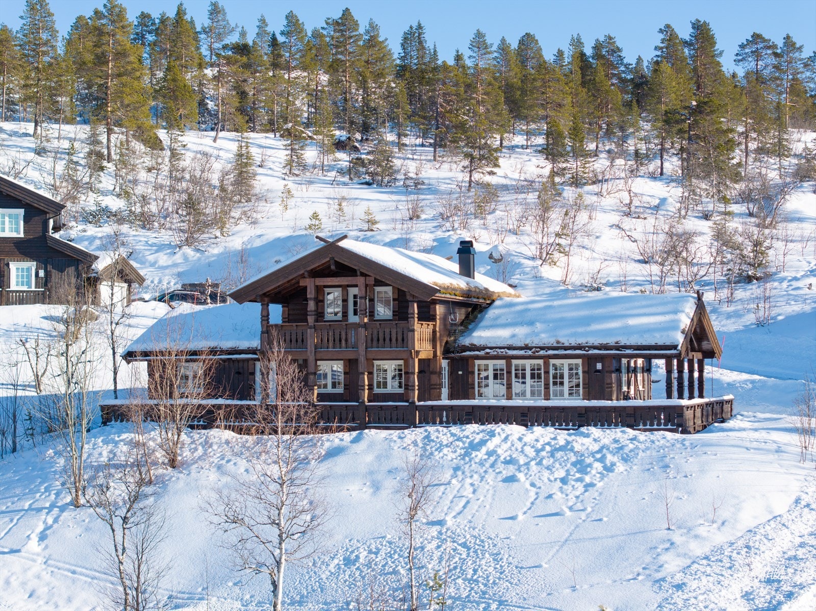Velkommen til Solesetra øst 14! Foto: Uthus Galleribilde